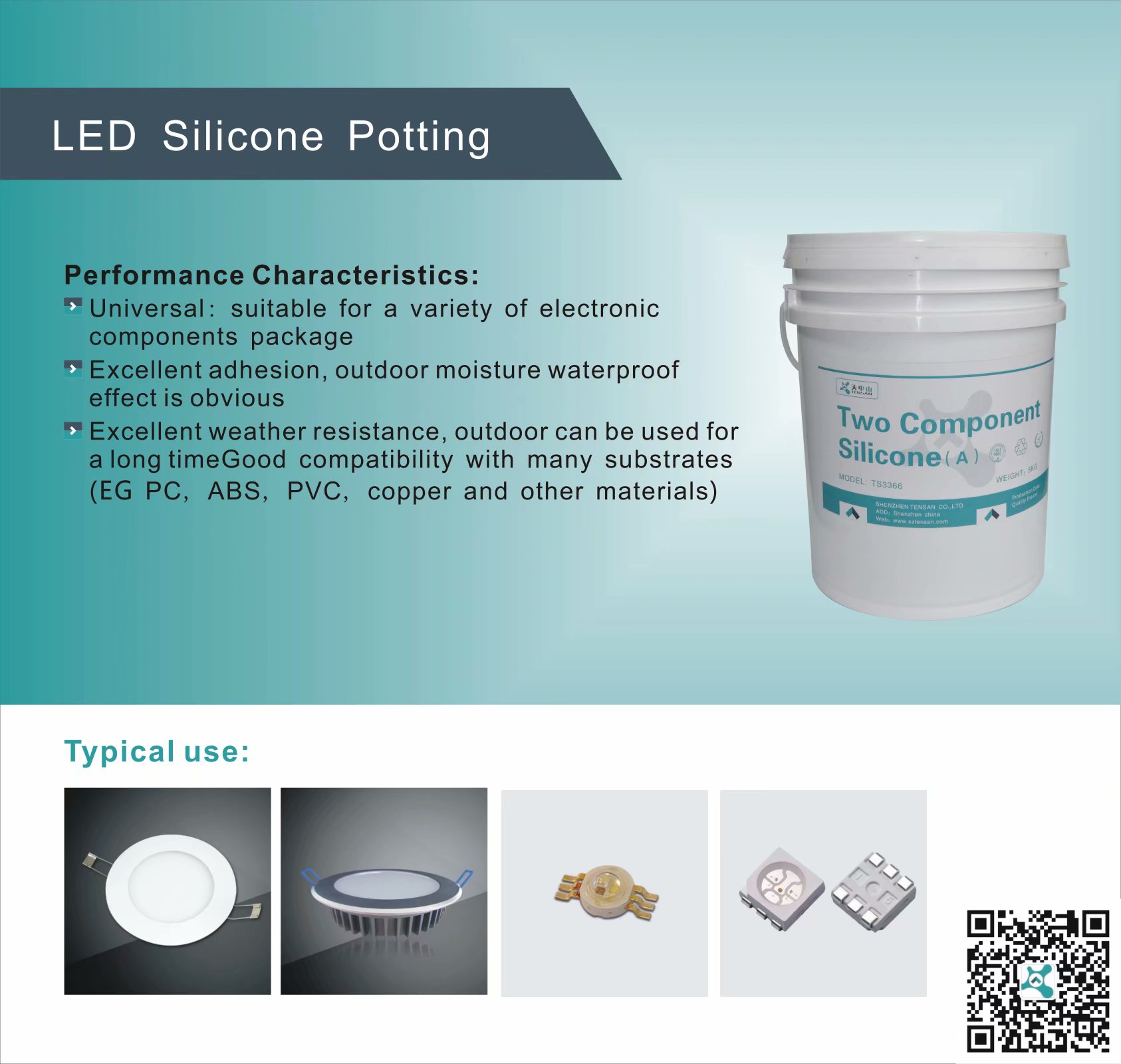 TS8800 thermally conductive encapsulant 