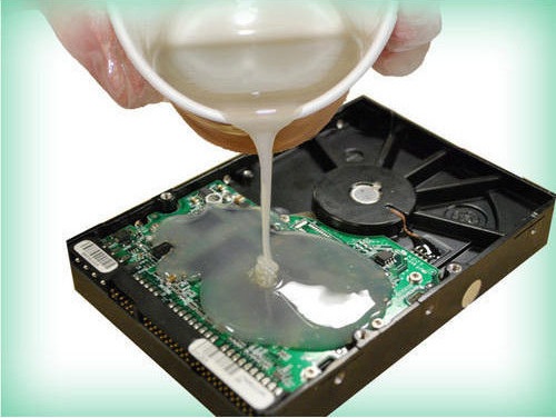  The principle of computer CPU thermal grease cooling