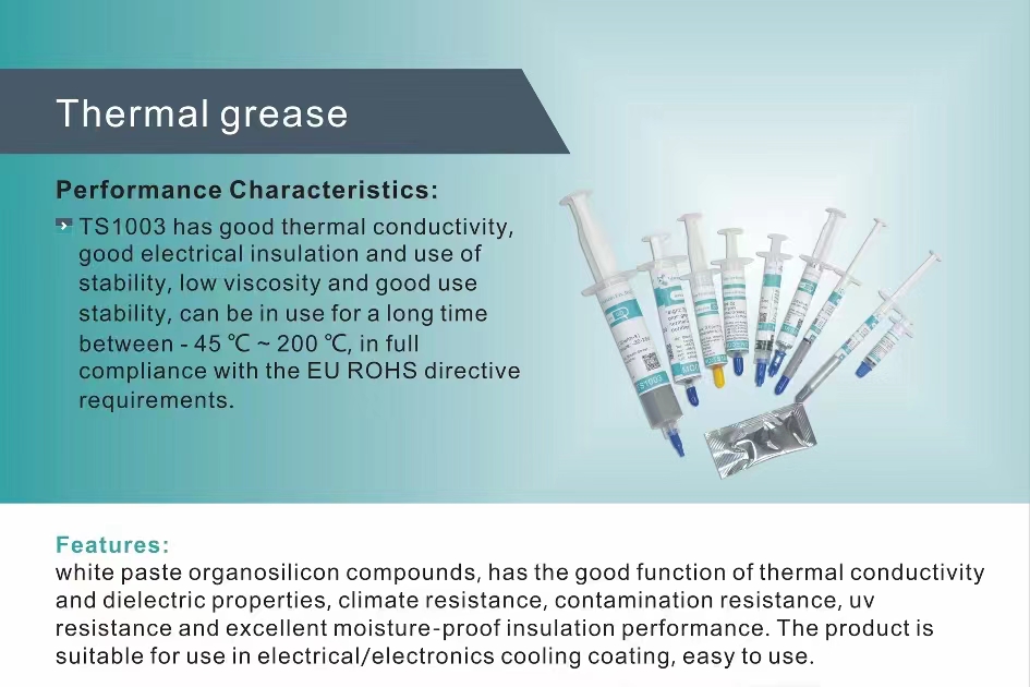 What is the significance of applying thermally conductive silicone grease? 