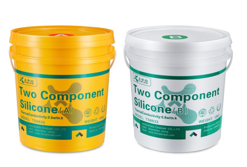 What is a two-component silicone potting compound? how to use?