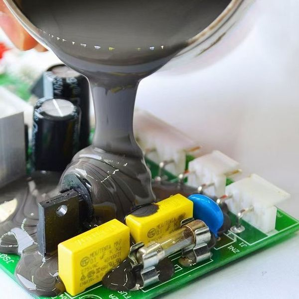 Is the silicone potting effective? How to reduce the cost of use?