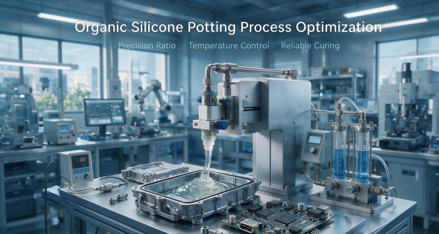 TENSAN Deepens Organic Silicone Potting Process Optimization, Addressing Industry Reliability Challenges with Standardized Solutions alt=