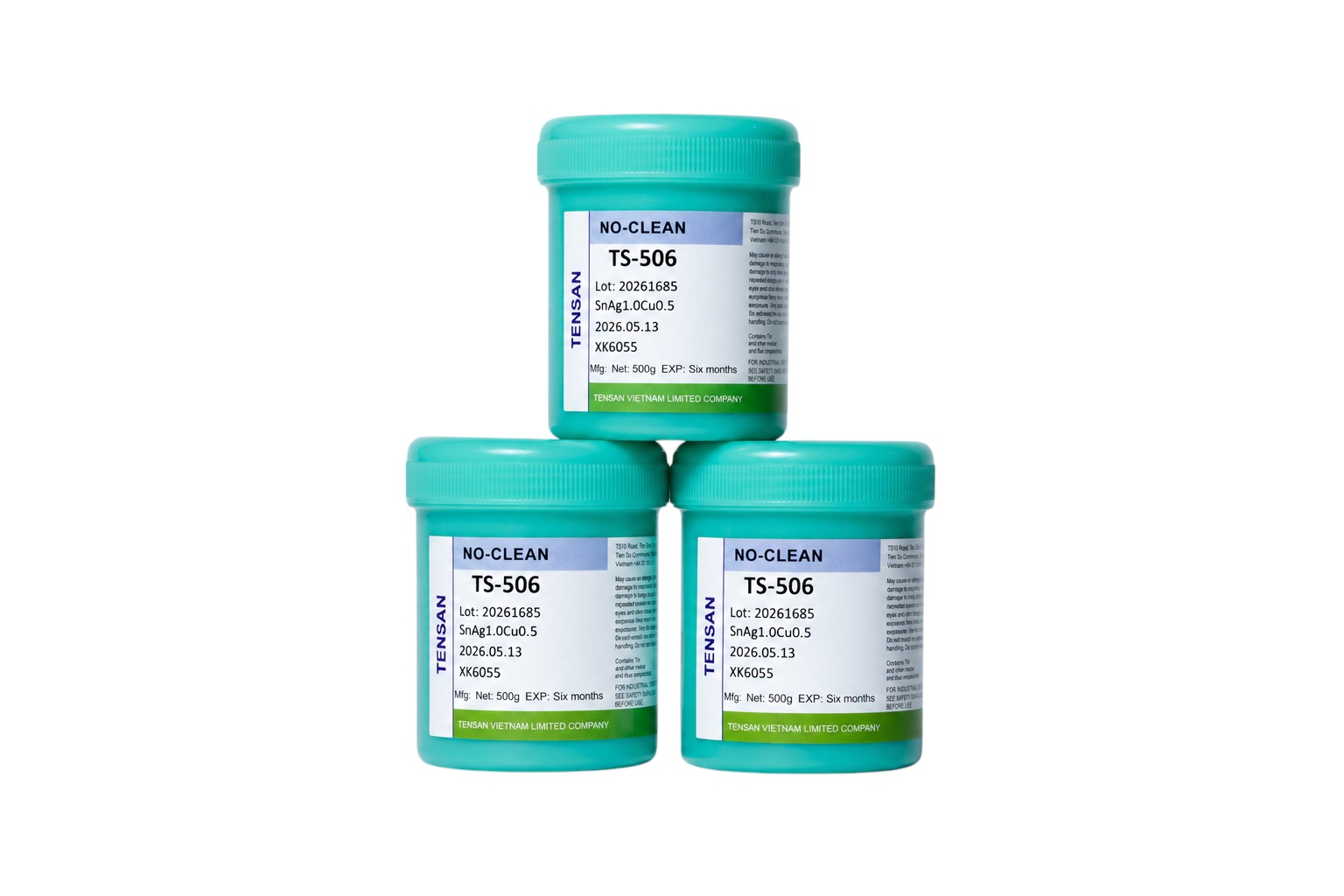 Low-Ag Low-Void No-Clean Solder Paste