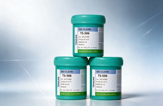 Low Residue Clean Flux Solder Paste with Superior Cleanliness